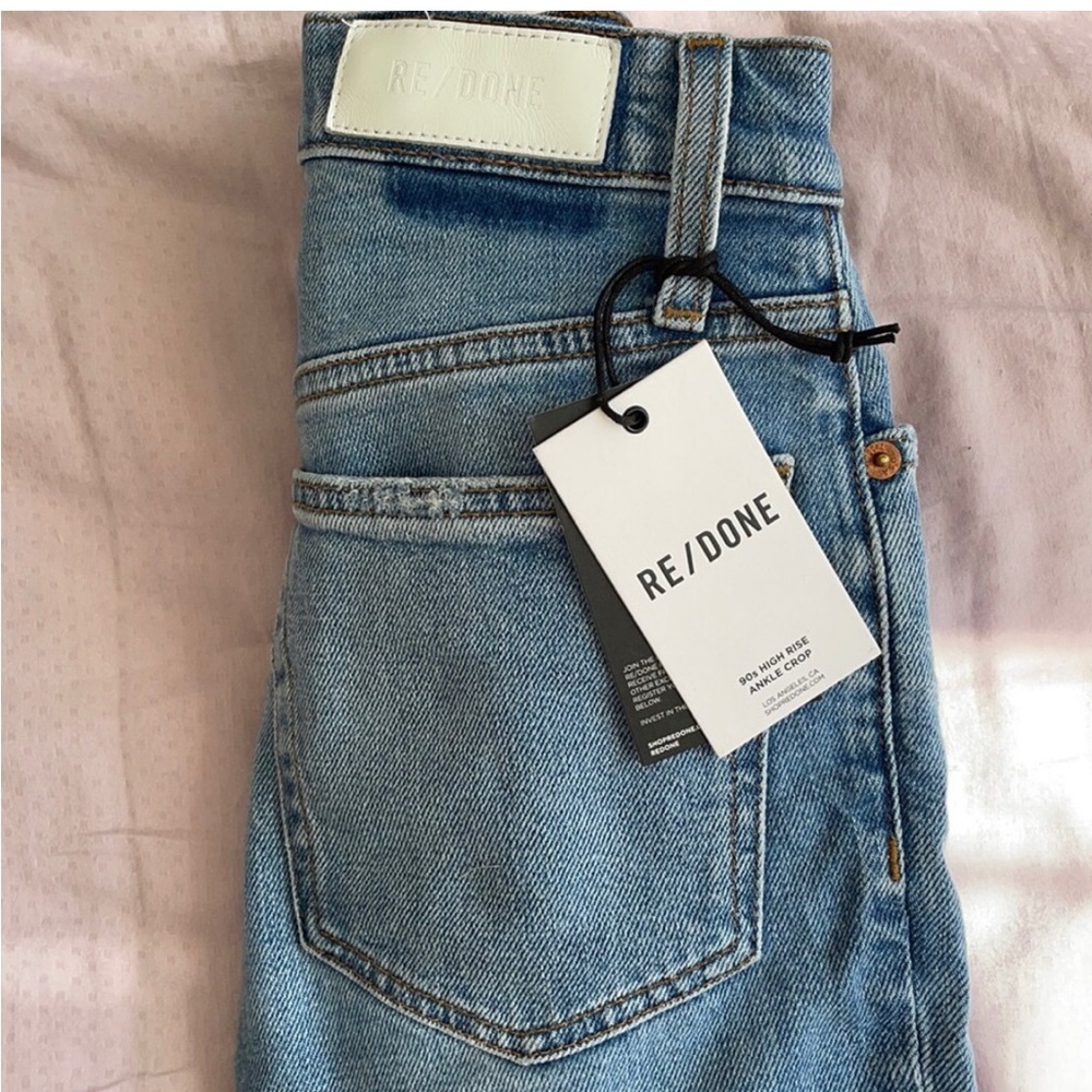 RE/DONE 90s Ankle Jeans Size 25